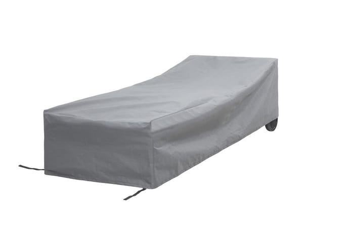 Perel Buitenhoes voor ligstoel, grijs, 200 cm x 75 cm x 40 cm