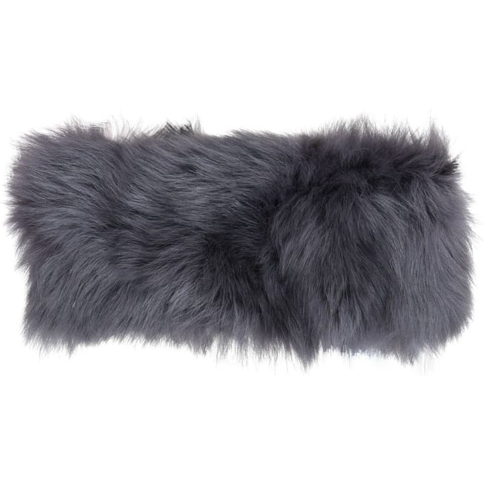 Dames Toscana 100% schapenvacht lederen hoofdband