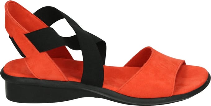 Arche - SATIA - Sandalen met hakDames Sandalen - Kleur: Oranje - Maat: 37
