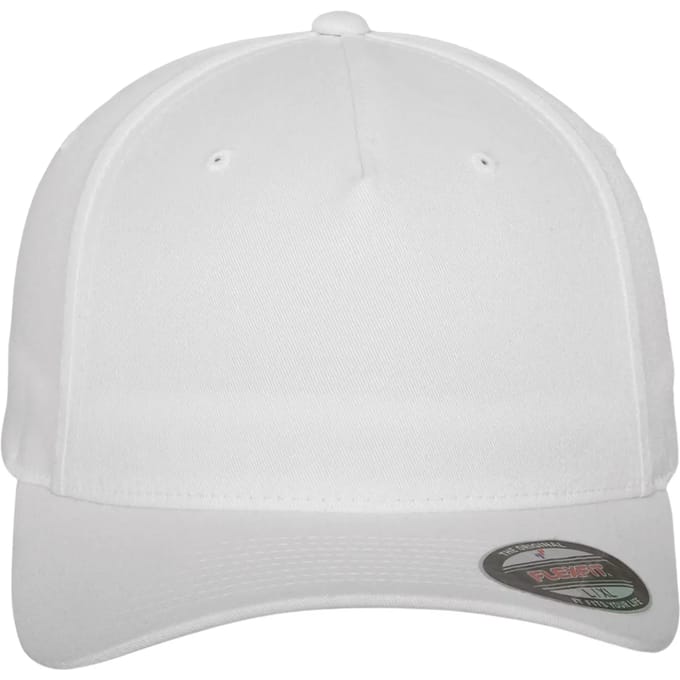 FLEXFIT 5-panel pet FL6560 - White - S/M