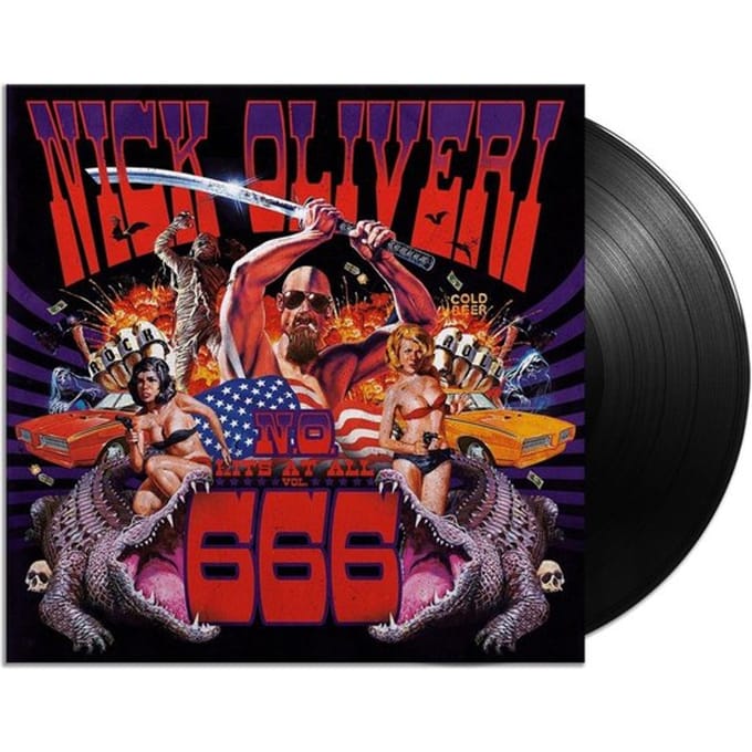 Nick Oliveri - (Red) N.O. Hits At All, Vol. 666 (LP)