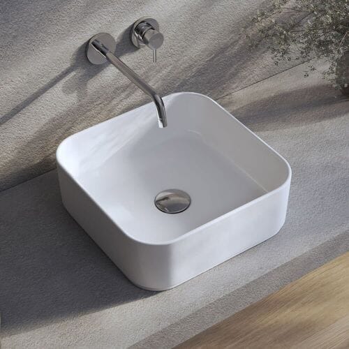 Kronenbach Cube countertop washbasin 38.5 x 38.5 cm KB144380CU