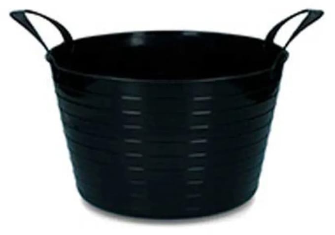 Vplast Trug Flexi 65l Emmer Zilver