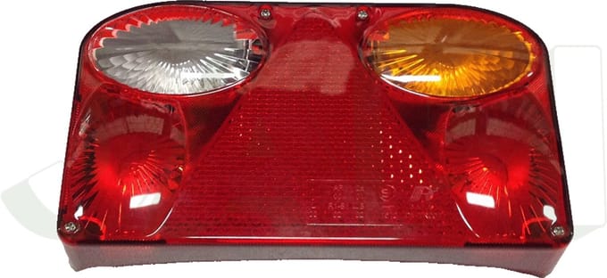Achterlicht 235x135x52 — Rechts