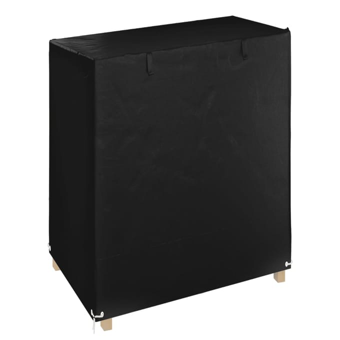 vidaXL - Schommelbankhoes - met - 8 - oogjes - 125x90x135/165 - cm - polyetheen