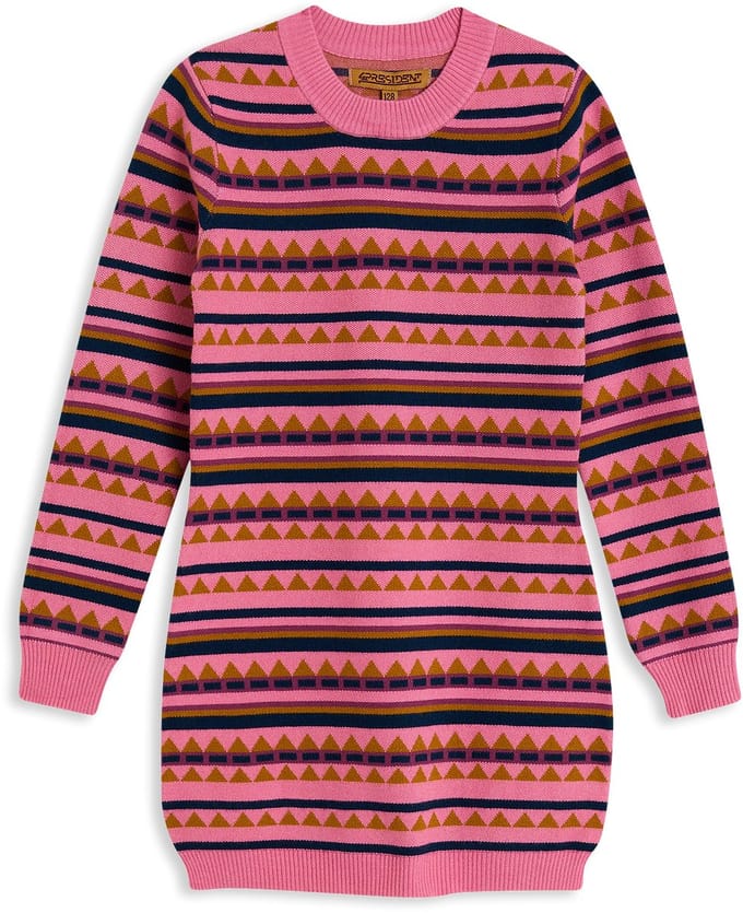 4PRESIDENT Meisjes jurk - Pink - Maat 152 - Meisjes jurken