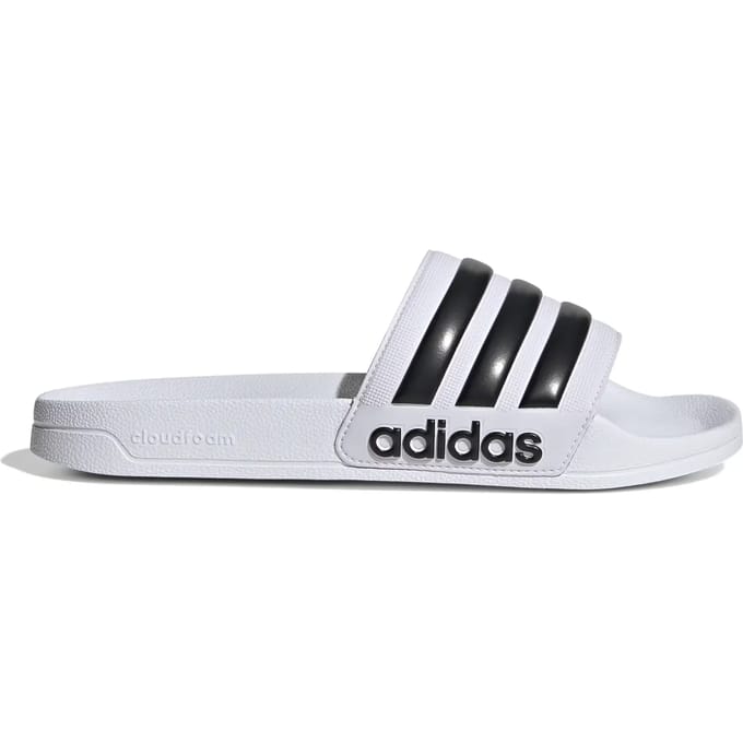 adidas - maat 43 - adilette Shower Badslippers - Unisex - Wit