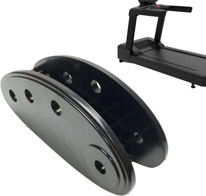Loopband Hellingverhoger - Loopband Accessoire - Intensiteit Verhoging - Gesimuleerd Terrein - 24/27 mm Buis - Zwart