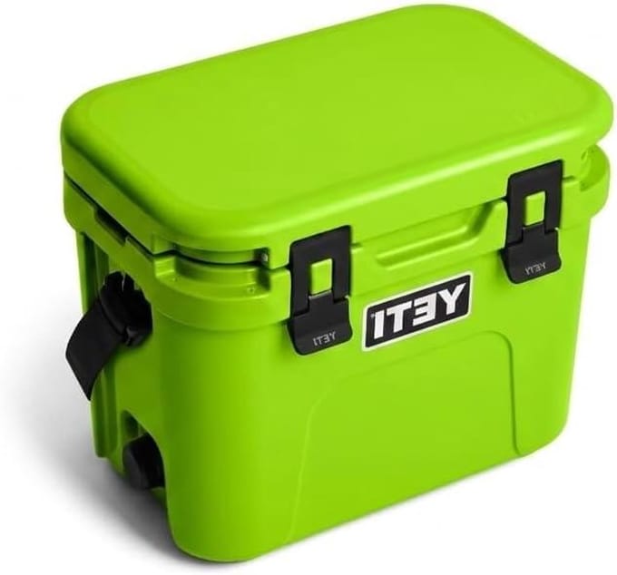 Geïsoleerde Koelbox - Hard Cooler - Buitenactiviteiten - Inklapbare Handgreep - 15 Liter - Groen