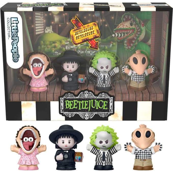 Little People Collector Beetlejuice 4-Pack Minifigures