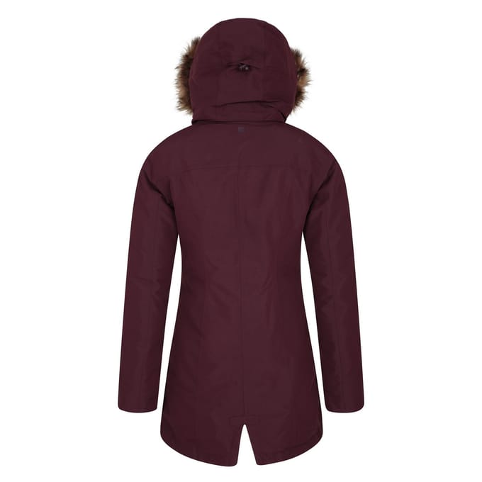 Mountain Warehouse Dames/Dames Tarka II Lang Gewatteerd Jasje (Bourgondië)