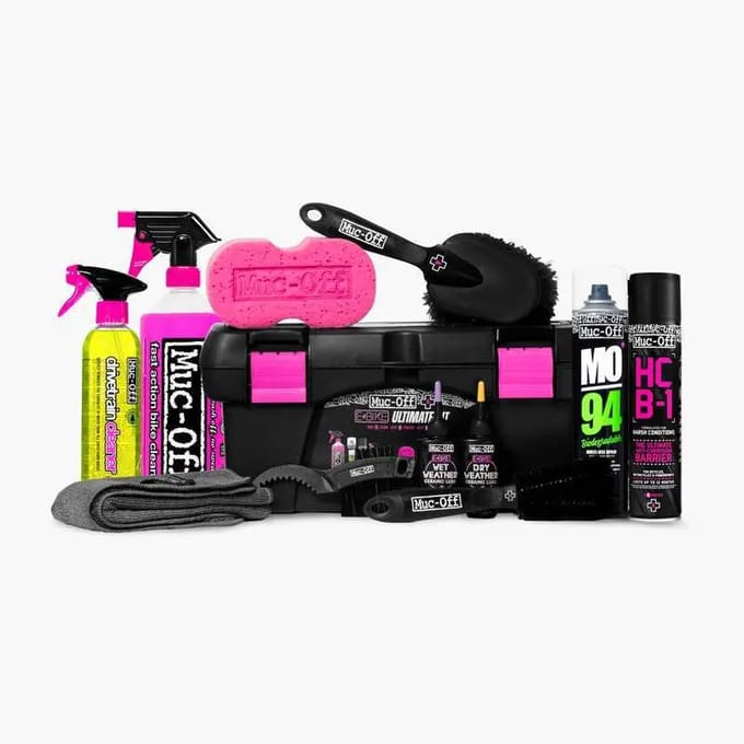 Muc-Off E-Bike Kit - Fiets Schoonmaak Set - Inclusief Opbergbox - Inclusief Borstels