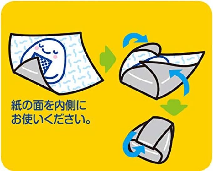 CookPer Onigiri Wikkelvel, 25cm x 5m x 4 stuks blue