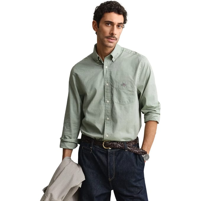 Shirt met lange mouwen Gant Regular Classic