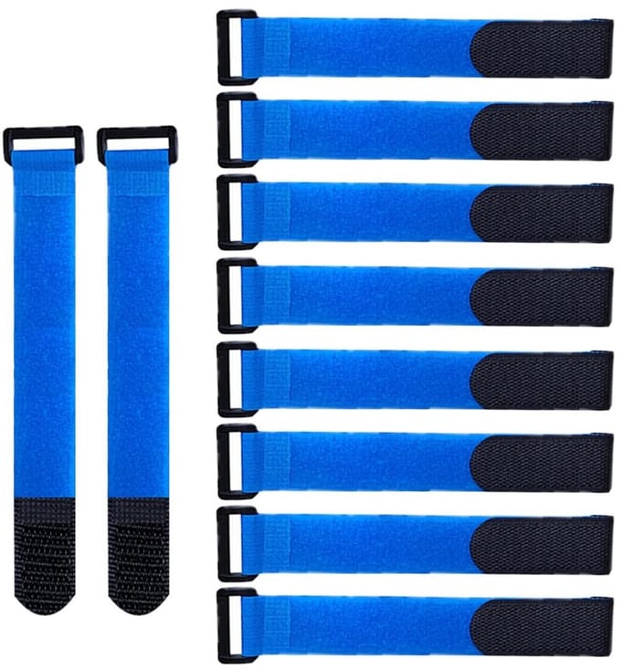 Dailygoods- Kabelbinders Herbruikbaar - 20 Stuks - Nylon - 20 X 2 cm - Verstelbaar - Multifunctioneel - Antislip Sluiting