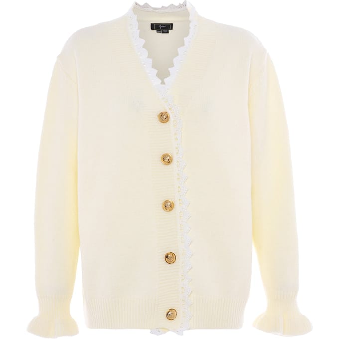 Faina Vest Dames wolwit