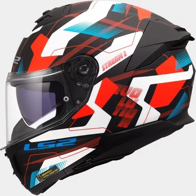Volle motorhelm LS2 FF808 Stream II Mika