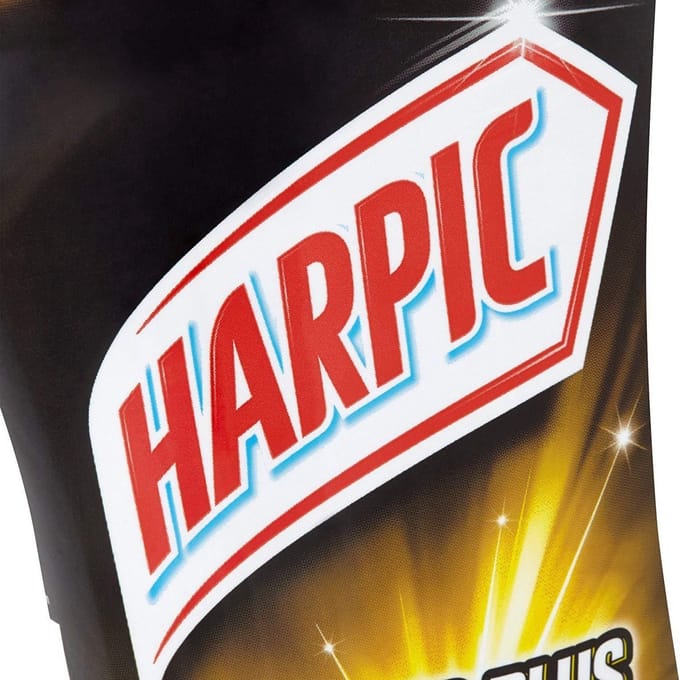 Harpic Toiletreiniger Power Plus Max 10 Citroenfris - 4 x 750 ml