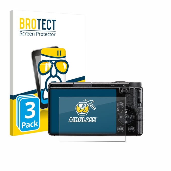 Screenprotector 3 Stuks voor Ricoh GR IV HDF 2025 Beschermglas transparant