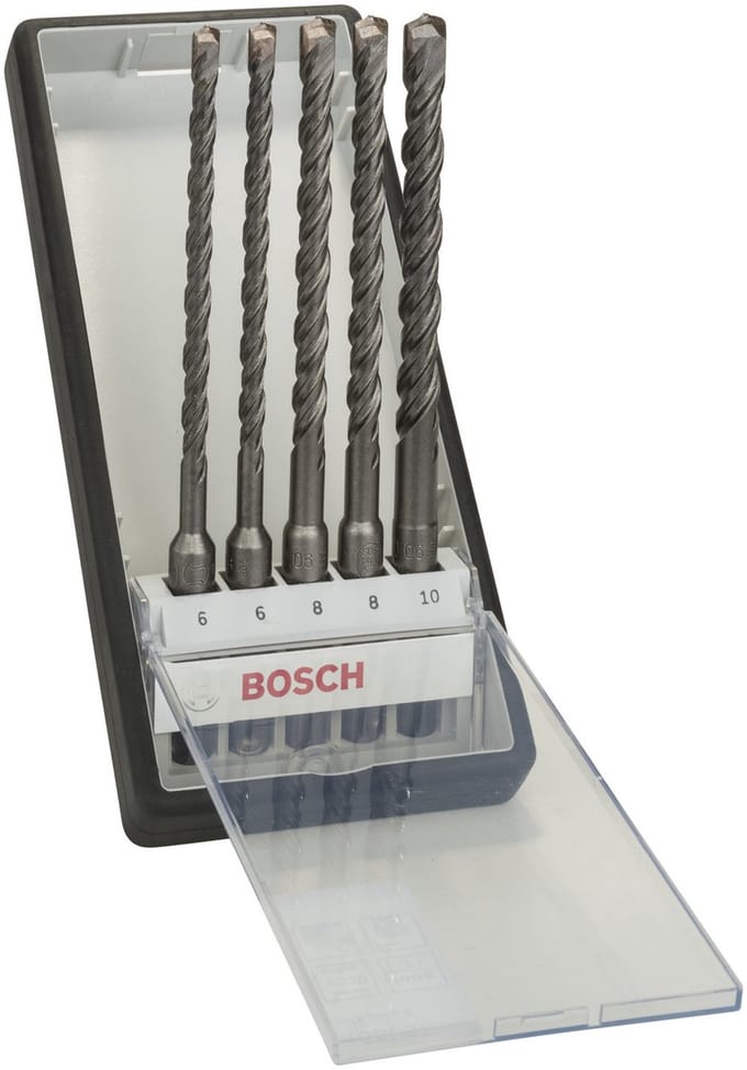 Bosch - Hamerboren SDS-plus-5 Ø 6,6,8,8,10 x 165mm
