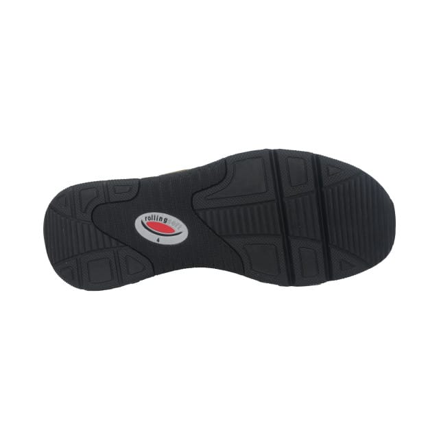 Gabor rollingsoft sensitive 96.896.44 - dames rollende wandelsneaker - Groen - maat 42 (EU) 8 (UK)