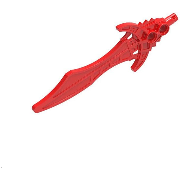 MOC 1 PCS 47459W Chevalier Médiéval Pliant Épée Kit de Blocs de Construction Composant Briques Armes Assemblage Particule Cadeaux d'Anniversaire Enfants