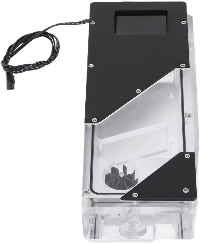 Intelligente Watertank - PC Waterkoeler - Computer Koelen - Multifunctioneel LCD - 150 ml Inhoud - Zwart