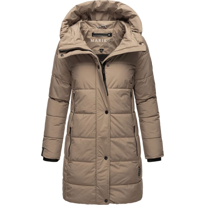 Marikoo Karumikoo XVI damesjas – warm, stijlvol & met capuchon