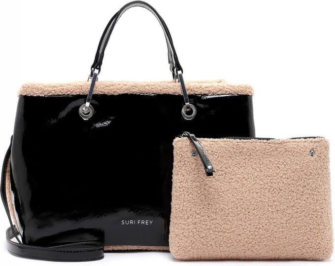 SURI FREY Schoudertas Valley Handbag Black-Finish Zwart