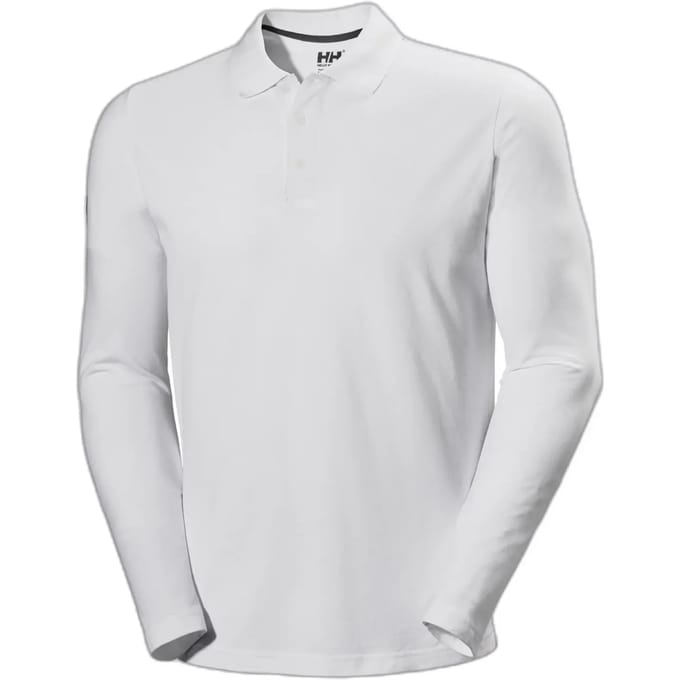 Helly Hansen Crewline Lange Mouw Poloshirt Wit M Man