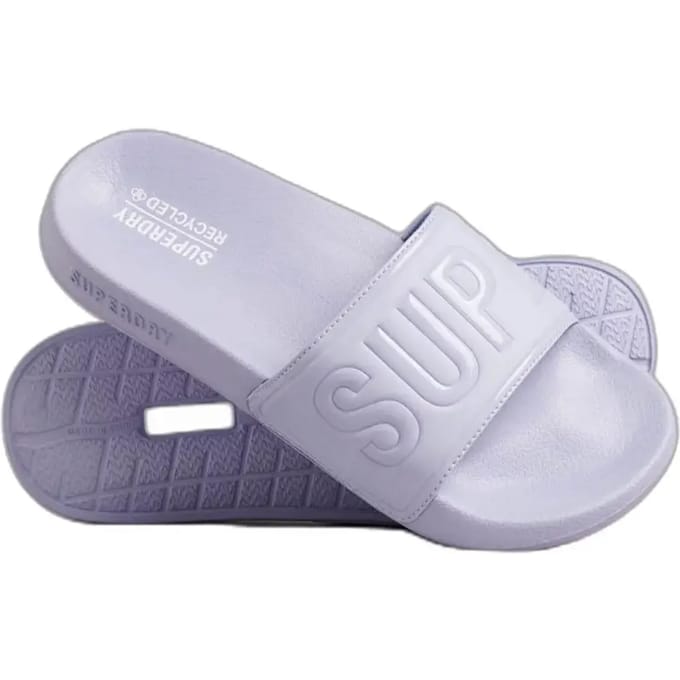 Superdry - Vegan Code Core badslippers - Dames - Slippers