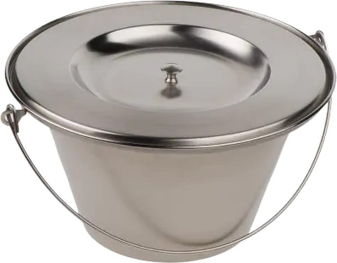 Po-stoel Emmer RVS