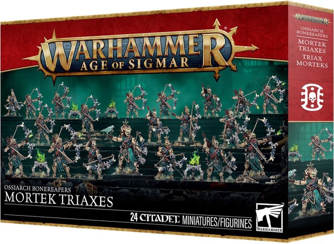 Ossiarch Bonereapers Mortek Triaxes