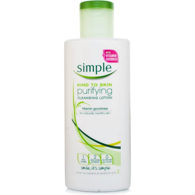 Simple Kind to Skin Zuiverende Reinigingslotion - 200 ml