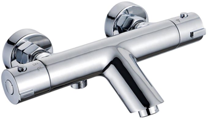 FugaFlow Efficiente Sobrado thermostatische bad-/douchekraan chroom