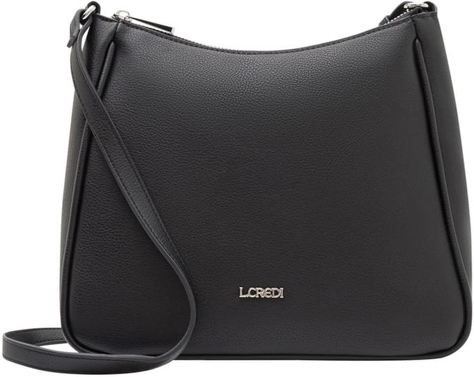 L.CREDI Schoudertas Orietta Crossbody Bag Black Zwart