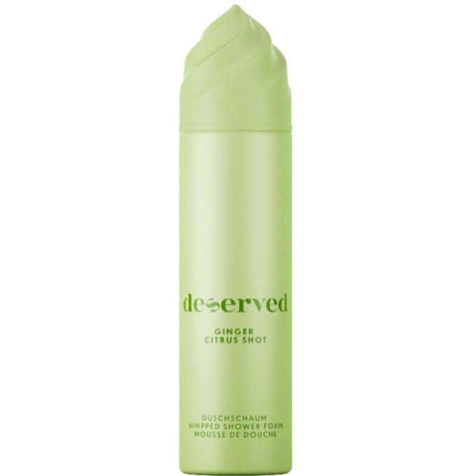 Deserved - Deserved Shower Foam Ginger Citrus Shot - 250ml