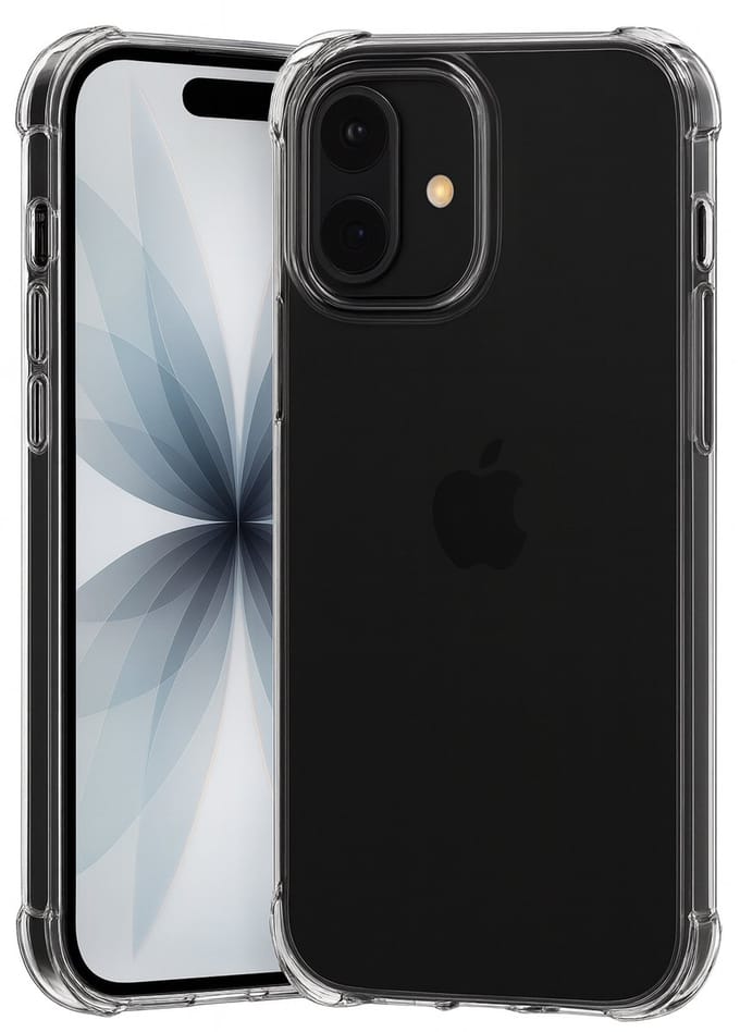 Hoesje geschikt voor iPhone 17 - Shockproof Transparant Back Cover Case