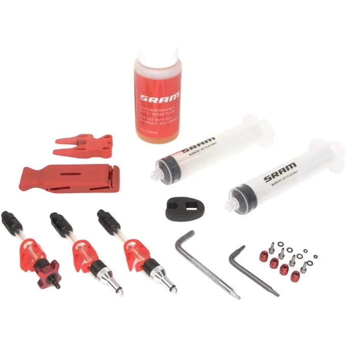 Sram Standard Dot 5.1 V2-x0/xx/guide/level/code/hydroroad/g2 Remmen Ontluchtingsset Zilver
