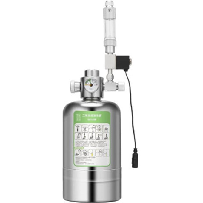 CO2-kit voor aquariumplanten CO2-generator-diffuserkit 1/2/5L US 1L white