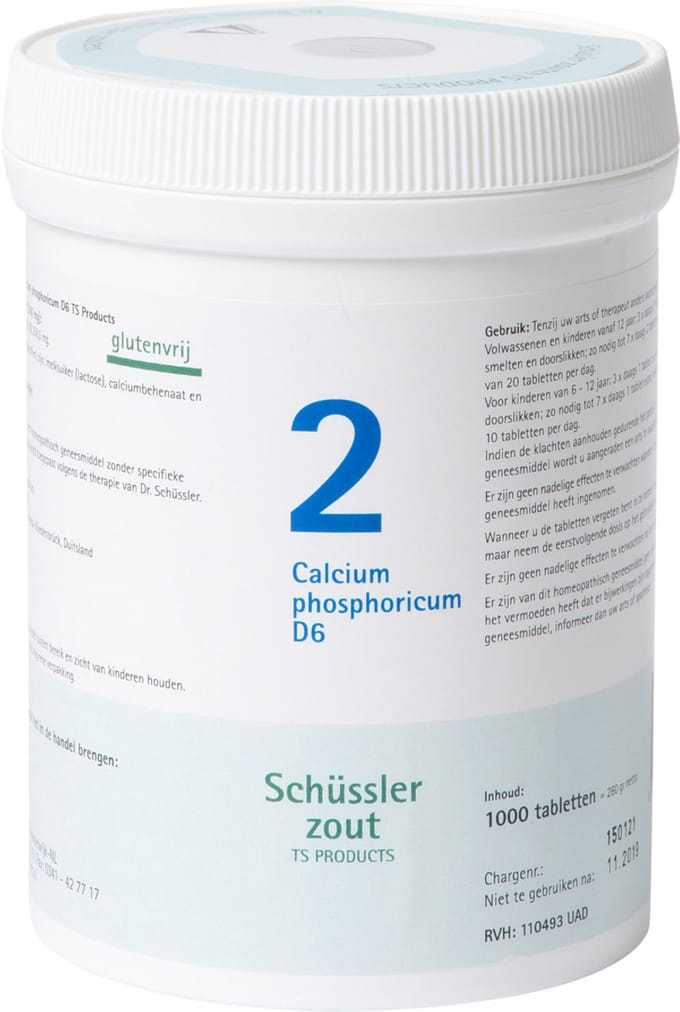 Sch ssler zout Nr. 2 Calcium phosphoricum D6 TS Products