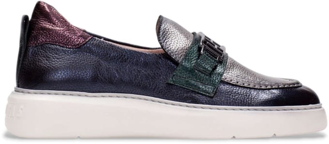 Hispanitas Leren loafers in