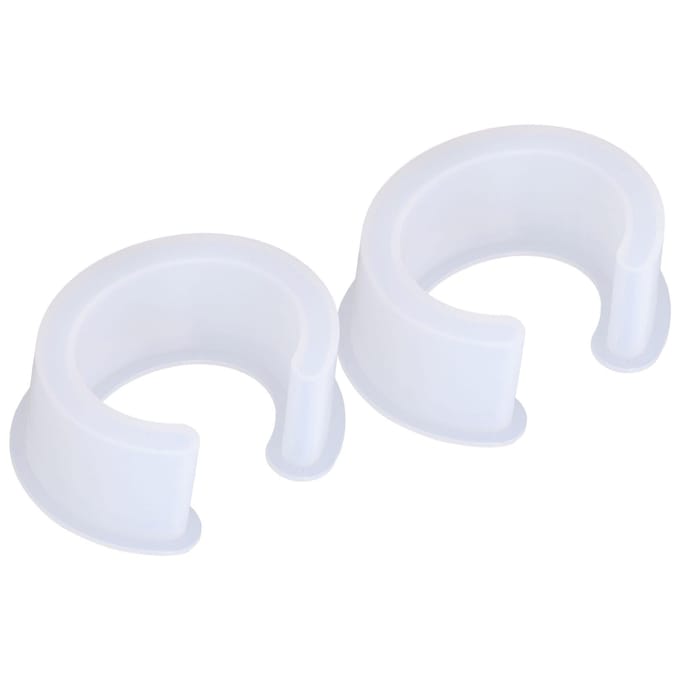 Siliconen Mal DIY C-vormige Semi-open Grote Maat Armband Kristal Epoxy Siliconen Mal white