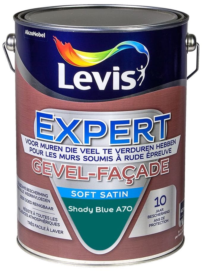 Levis - Expert Gevel Mix - Shady Blue A70 - Mengverf - 5 L