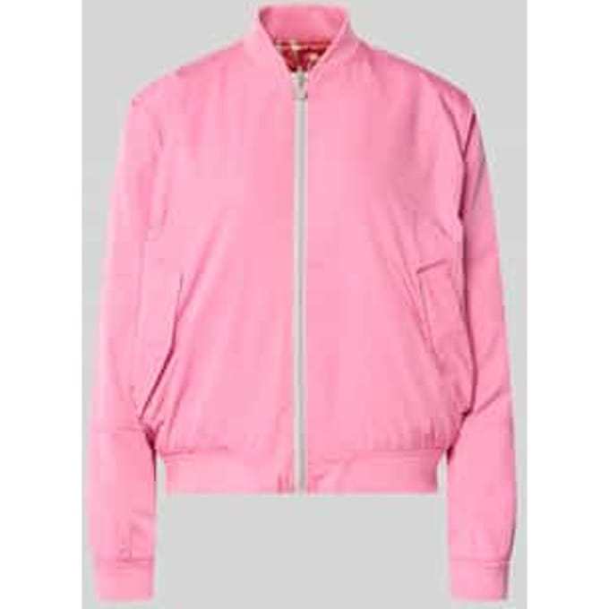 regular fit bomberjack met opstaande kraag model 'Brooklyn'