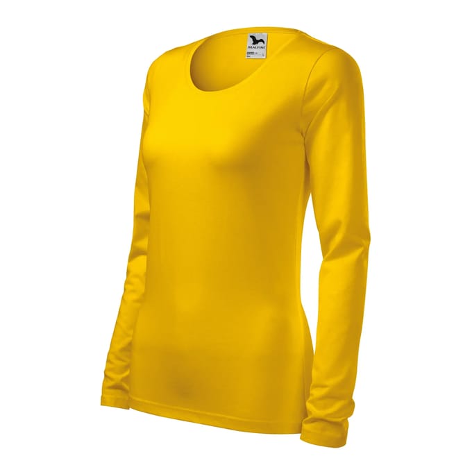 Dames-T-shirt met lange mouwen Malfini Slim 139