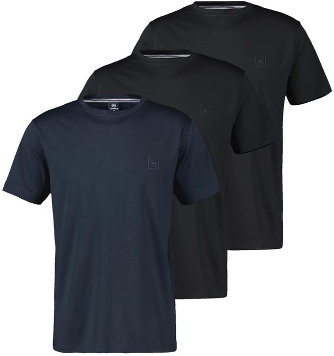 LERROS Heren t-shirt 3 pack Basic