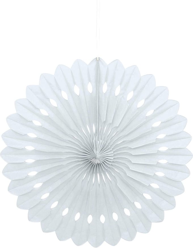 UNIQUE - Rozet van wit papier
