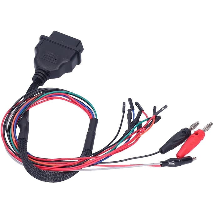 Universele Multiboot Tricore Kabel ECU Bench Pinout Kabel Auto Accessoires voor MPPS V18 MPPS V21 black
