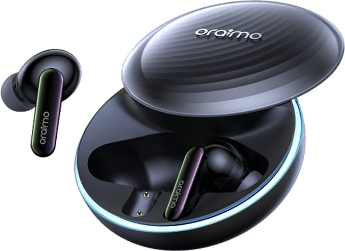 oraimo SpaceBuds – Draadloze Oordopjes – Hybride ANC – 40u Batterij – 6 ENC Microfoons – Bluetooth 5.4